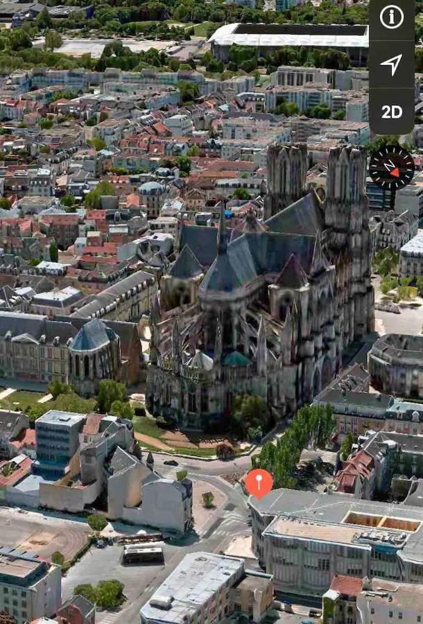 Loft Des Sacres - Vue Unique Sur La Cathedrale Apartman Reims Kültér fotó